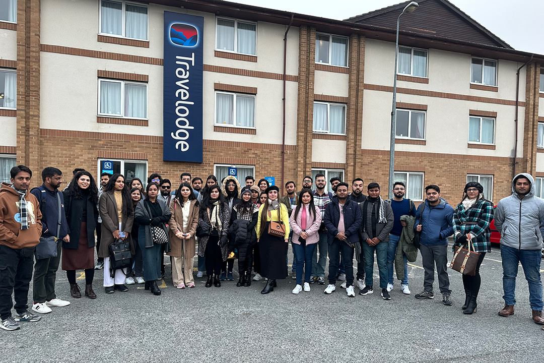 Students during Oxford learning visit