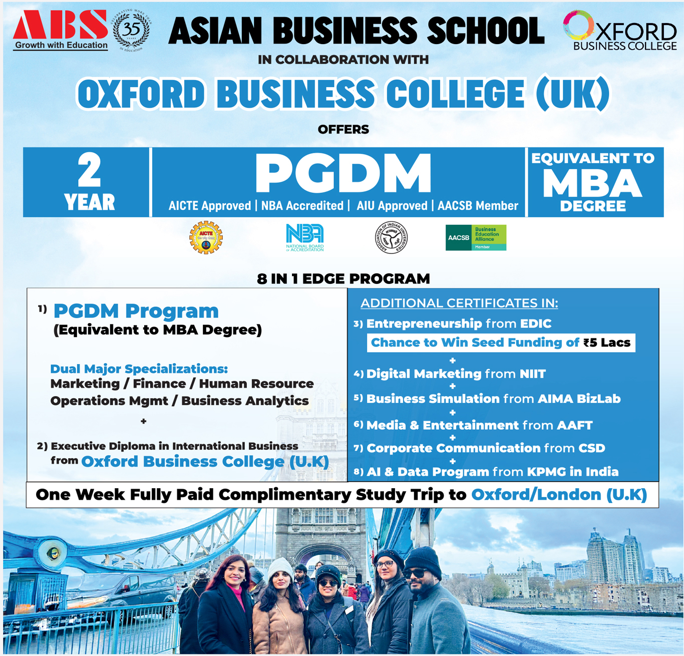 IPM PGDM segment overview